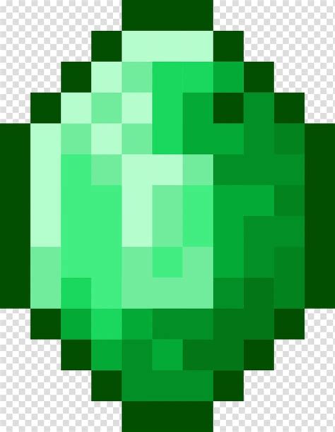 Minecraft Emerald Transparent