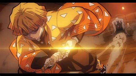 Zenitsu All Thunder Breathing Form Compilation || Demon slayer 1080p - YouTube