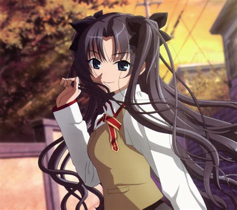 Fate Stay Night Unlimited Blade Works Rin Tohsaka.Android wallpaper 2160×1920 (1) – Kawaii Mobile