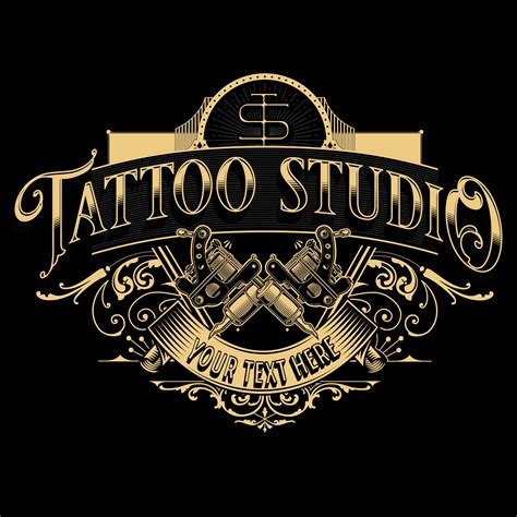 Tattoo Shop Logo Designs