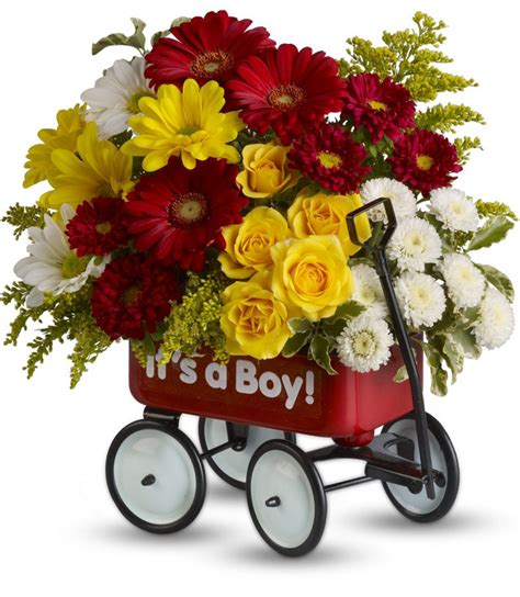 New Baby Boy Flower Bouquet | Pasadena Florist