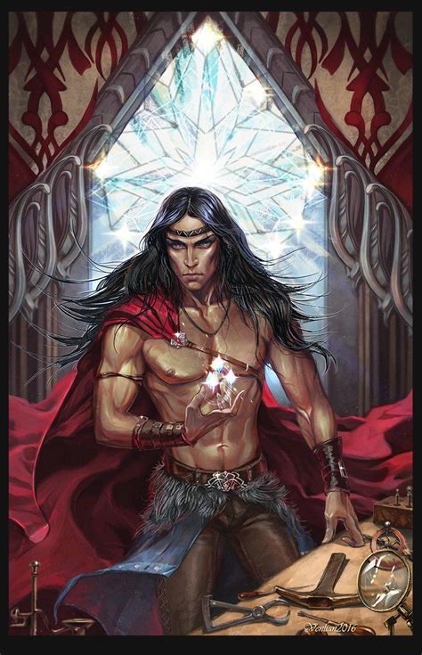 Venlian Art — Heart of Feanor Silmarils were Feanor’s crown...