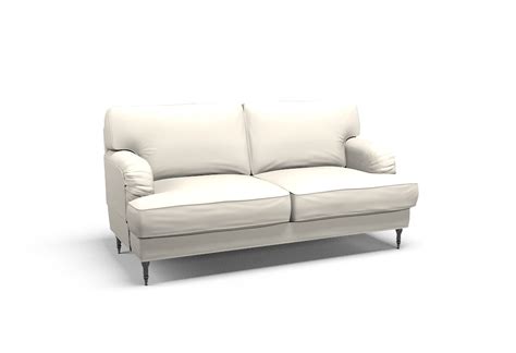 STOCKSUND Two-seat sofa cover - Event White Fabric by CoverCouch