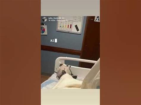 Foolio shares a picture of his foot from the hospital - YouTube