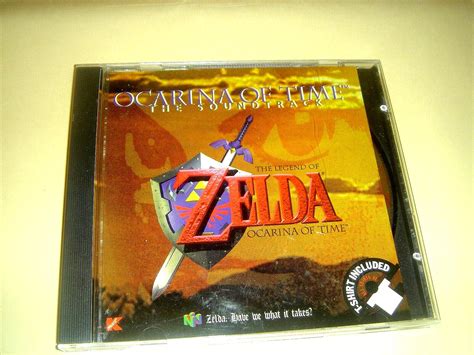 Rare Legend Of Zelda Ocarina of Time SOUNDTRACK- CD Kmart Exclusive ...