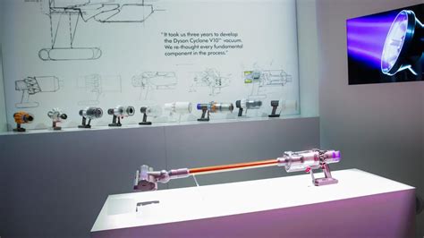 Dyson demonstrates the new Cyclone V10 vacuums - CNET