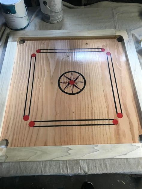 My first Carrom board. - woodworking | Carrom board, Woodworking as a hobby, Boards