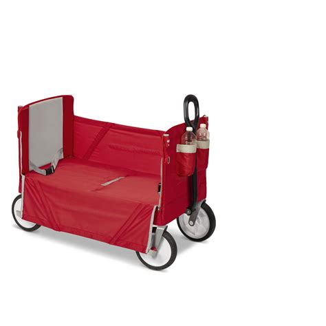 Radio Flyer 3 in 1 EZ Folding Wagon with Canopy - Best Educational Infant Toys stores Singapore