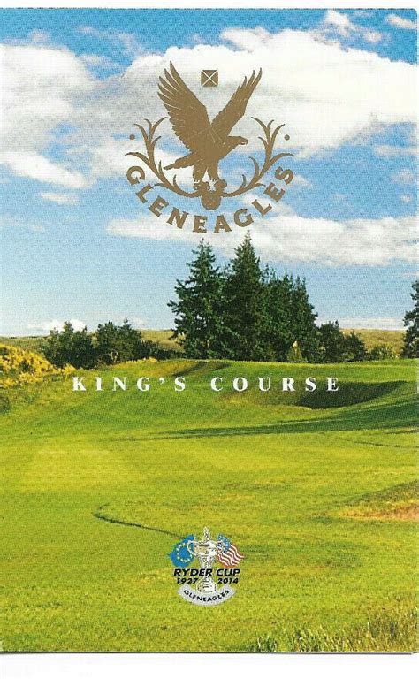 Vintage Scorecard from Gleneagles Golf Club, King's Cou