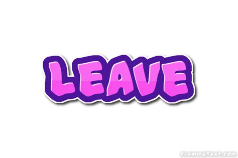 Leave Application Logo