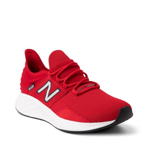 Mens New Balance Fresh Foam Roav Athletic Shoe - Red | Journeys