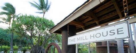 The Mill House Restaurant - Maui Wedding Network