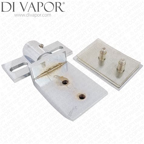 Di Vapor (R) Shower Door Glass Pivot Hinge | 25mm Hole to Hole Replacement Parts 5056053800604 ...