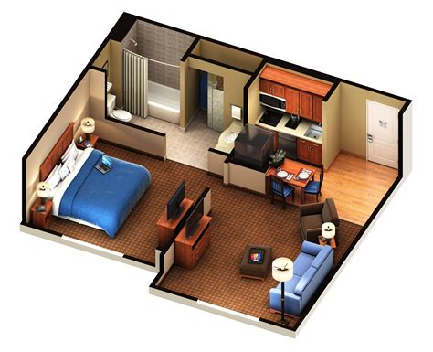 Extended Stay America Floor Plans - floorplans.click