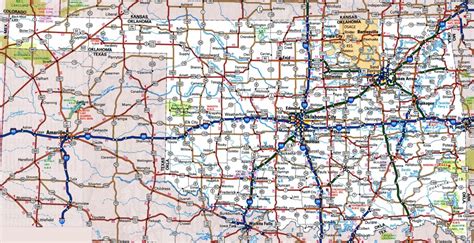 Oklahoma Road Map - Map Of North Texas And Oklahoma | Printable Maps