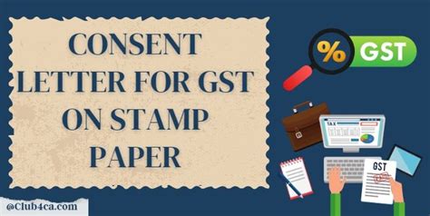 Sample Consent Letter for GST Registration