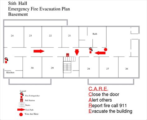 Home Fire Evacuation Plan | plougonver.com