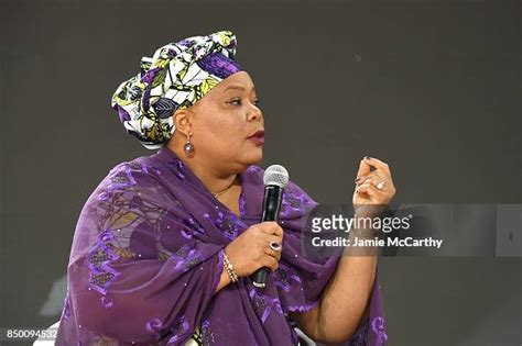 Women of Liberia Mass Action for Peace leader Leymah Gbowee speaks... News Photo - Getty Images