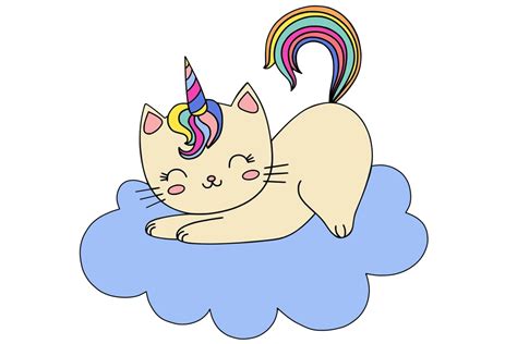 Unicorn Cat Clipart