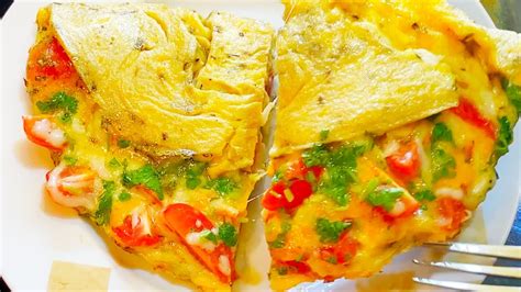 Tomato and Cheese Omelette Recipe - Breakfast Recipes - The Busy Mom Blog