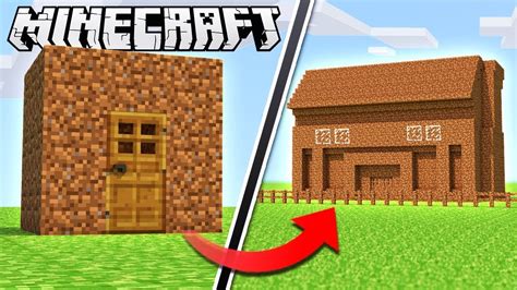 Minecraft My new noob house (part 1) - YouTube