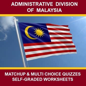 ADMINISTRATIVE DIVISION OF MALAYSIA - STATES & CAPITALS QUIZ by software4school