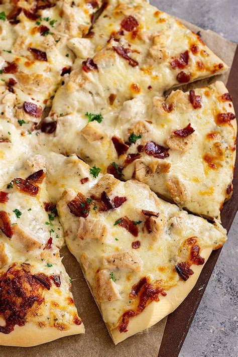 Chicken Bacon Ranch Pizza - Countryside Cravings