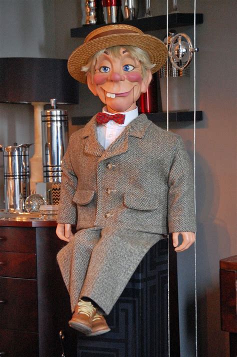 Mortimer Snerd reproduction figure. | Punch and judy, Ventriloquist ...