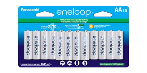 Get 16 Panasonic eneloop Rechargeable Batteries for $28, more in today ...