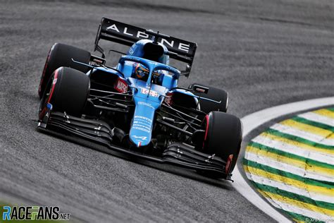 Fernando Alonso, Alpine, Interlagos, 2021 · RaceFans