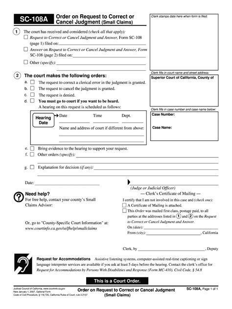 Small Claims Court Forms California - Fill Online, Printable, Fillable, Blank | pdfFiller