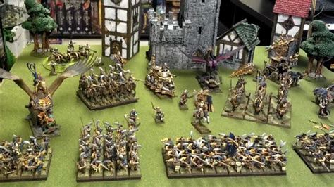 Warhammer Fantasy Empire Army Painted by Blue Table Painting - YouTube