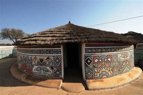 2016-275 – Ndebele Home Mandala | African house, Africa, Vernacular ...