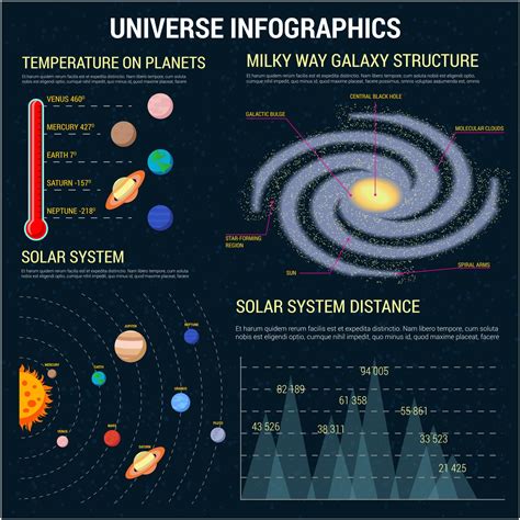 Universe infographics banner background template 11777071 Vector Art at Vecteezy