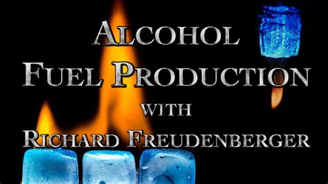 Alcohol Fuel Production Part 1 - YouTube