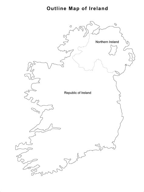 Ireland Map Drawing at GetDrawings | Free download