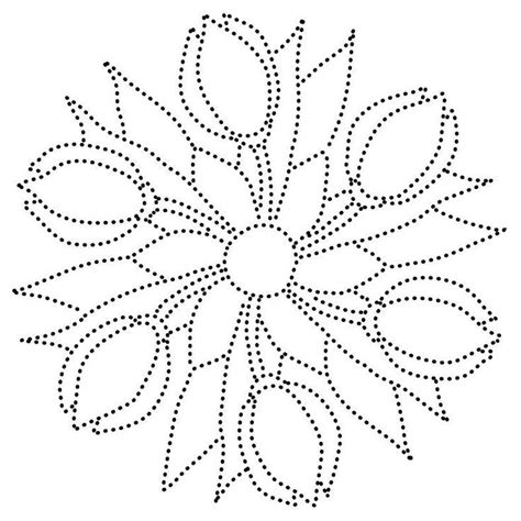 11 Images of Dot Art Mandalas Template ... | Candlewicking patterns, Mandala design pattern ...