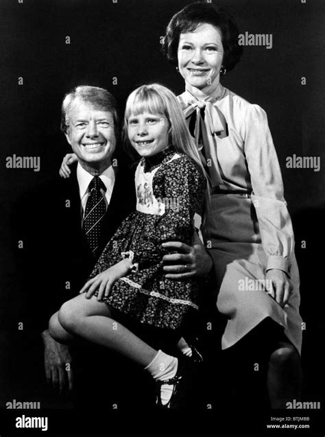 Jimmy carter amy carter rosalynn Black and White Stock Photos & Images - Alamy