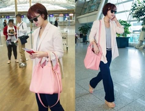 Hwang Jung Eum Wows Her Fans with Her Elegant Airport Fashion | Soompi