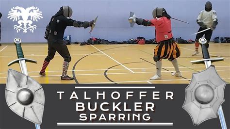 Talhoffer Buckler & Sword Sparring - YouTube