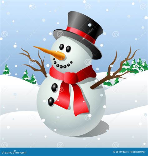 Cartoon Snowman. | CartoonDealer.com #76949707