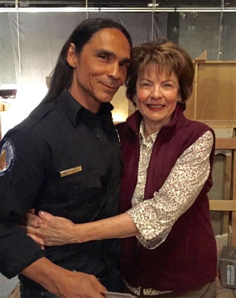 Zahn and Mama lou | Longmire tv series, Zahn mcclarnon, Native american ...