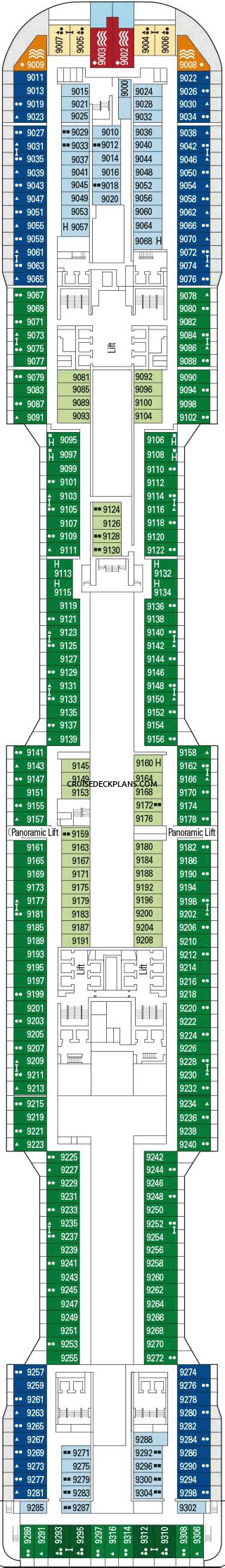 MSC Virtuosa Deck Plans, Diagrams, Pictures, Video