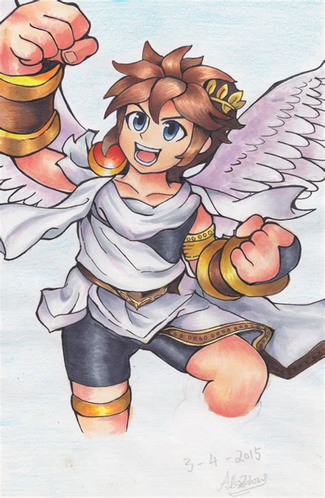 Pit- Kid icarus uprising (Copic markers) by kwokshing0905 on DeviantArt