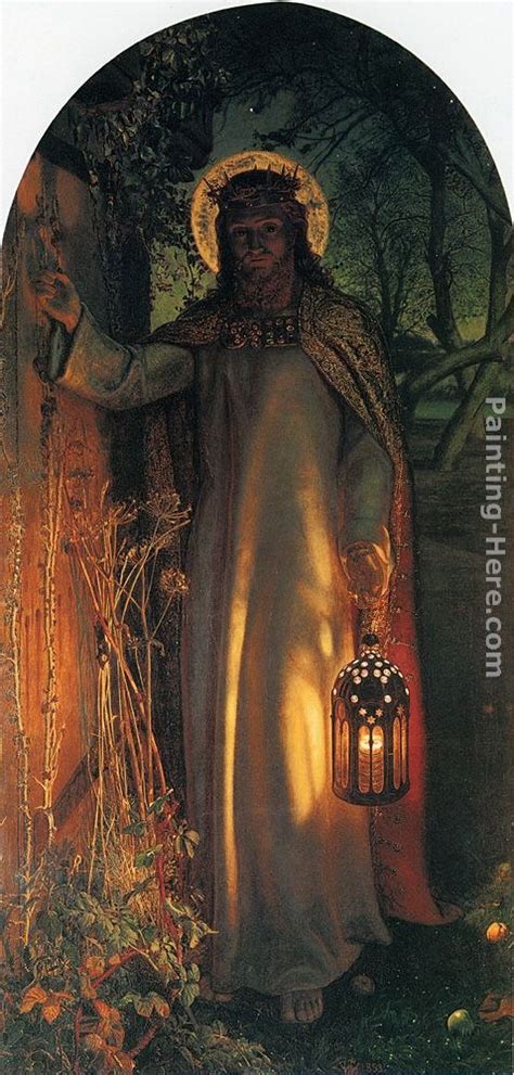 William Holman Hunt The Light of the World Painting | Best Paintings For Sale