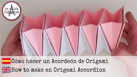 Tutorial: Acordeon de Origami o Papiroflexia - YouTube