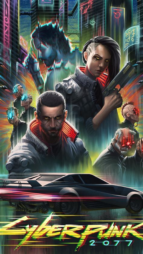 Free download 326041 Cyberpunk 2077 Characters Art 4K phone HD Wallpapers [2160x3840] for your ...