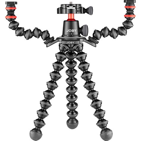 JOBY GorillaPod 3K PRO Rig (Black/Charcoal/Red) JB01567 B&H