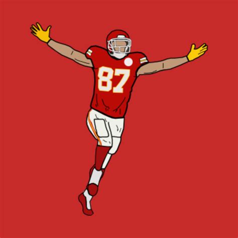 Travis Kelce Touchdown Celebration - Kansas City Chiefs - Nfl - T-Shirt ...