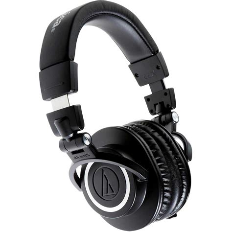 Audio-Technica ATH-M50X Closed-Back Dynamic Monitor Headphones - White